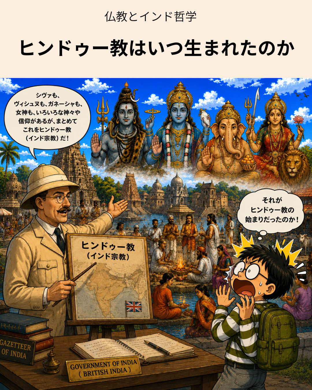 ヒンドゥー教はいつ生まれたのか