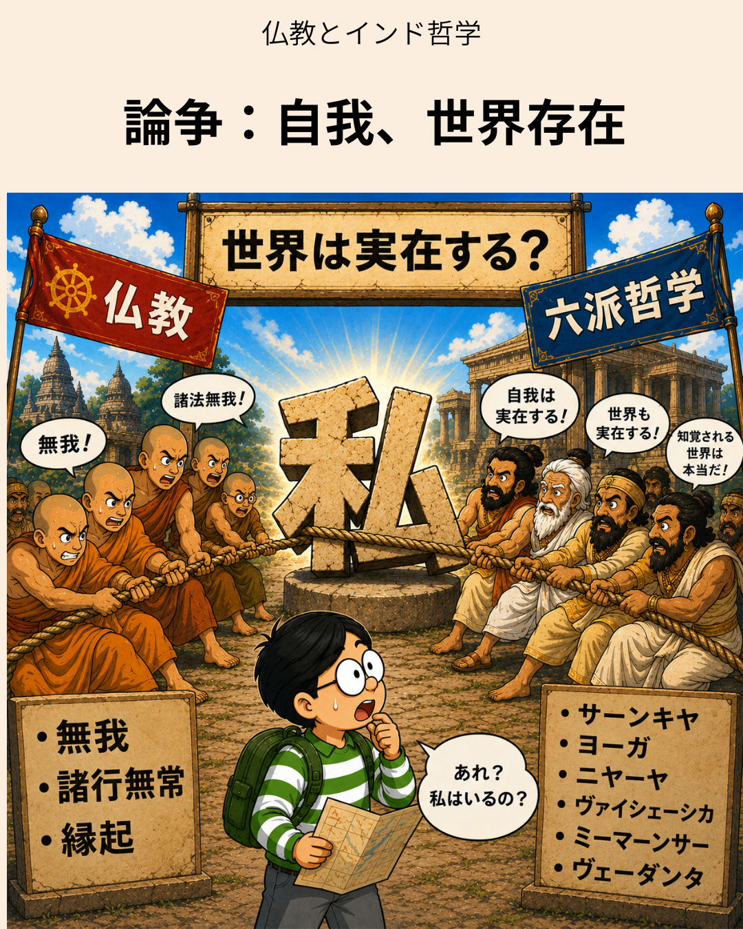 六派哲学と仏教＿自我